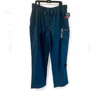 Stylish Cherokee Teal workwear uniform scrubs Cargo Pants for Men